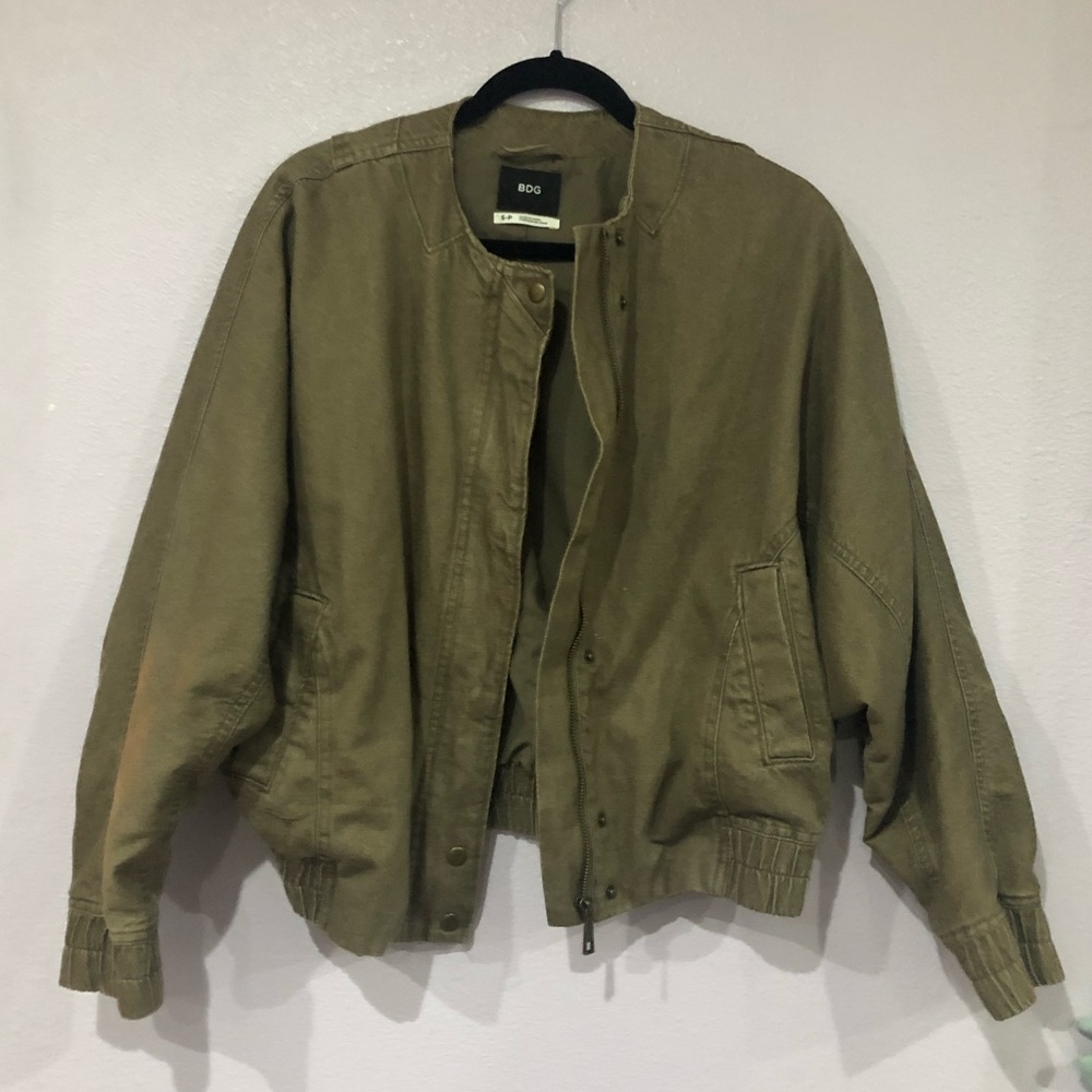Urban outfitters bomber utility jacket